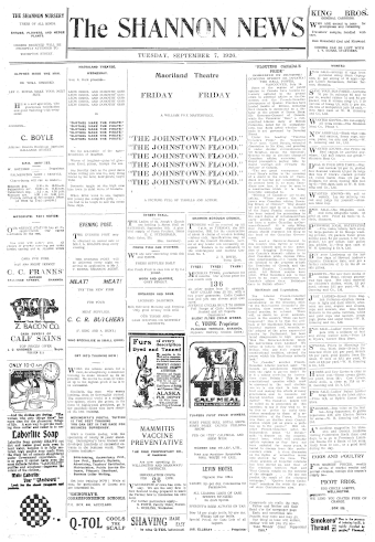 Issue page