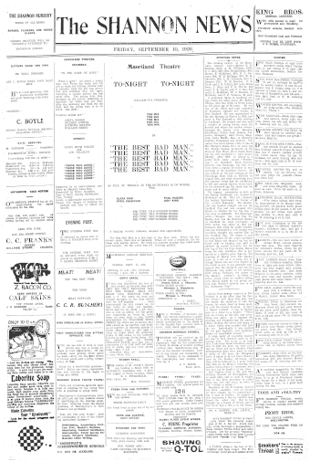 Issue page
