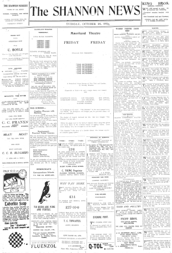 Issue page