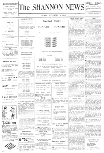 Issue page