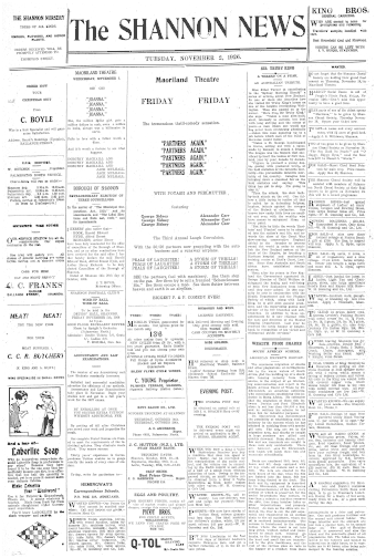 Issue page