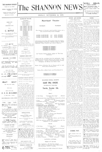 Issue page