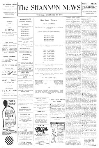 Issue page