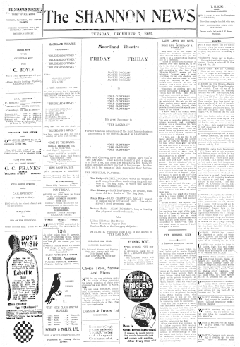 Issue page