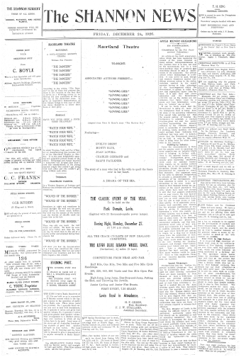 Issue page