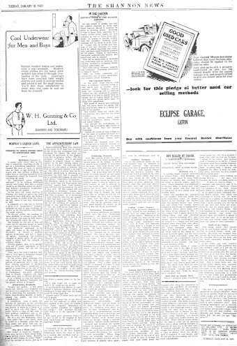 Issue page