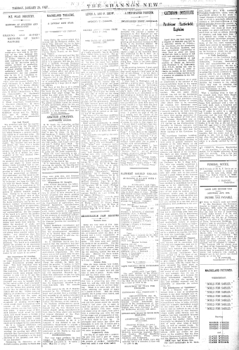 Issue page