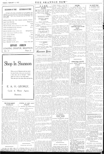 Issue page