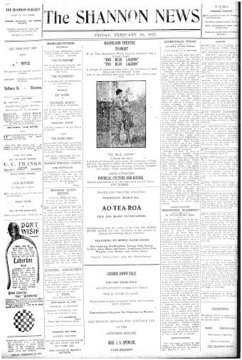 Issue page