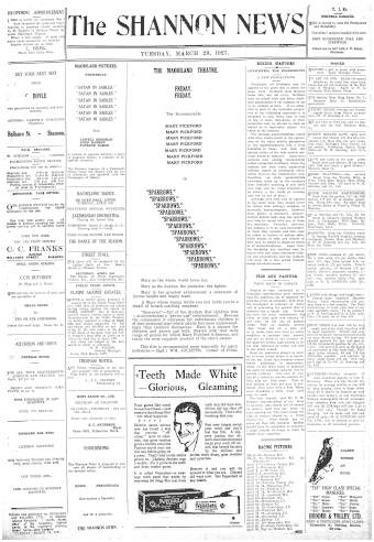 Issue page