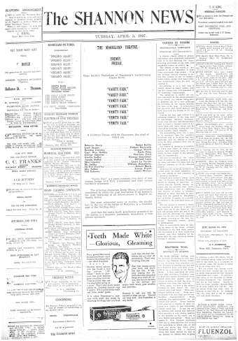 Issue page