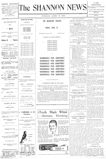 Issue page