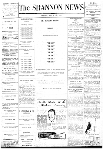 Issue page