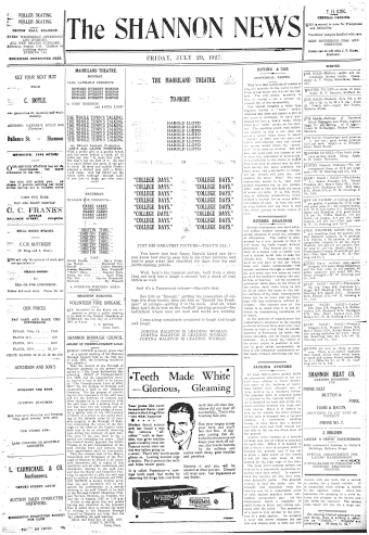 Issue page