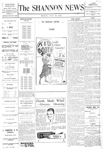 Issue page