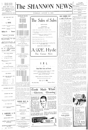 Issue page