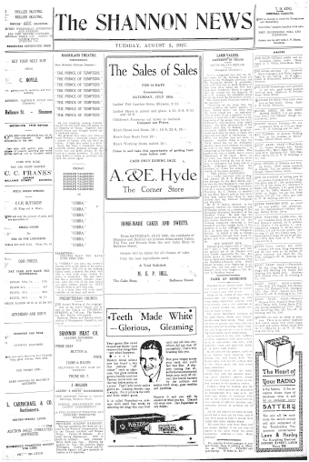 Issue page
