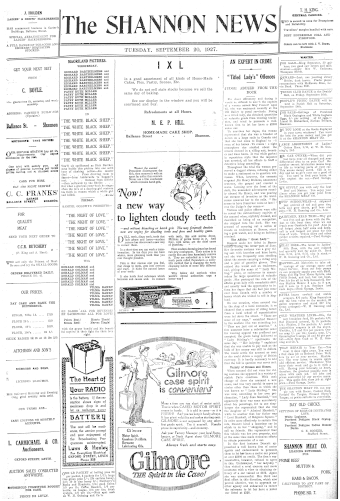 Issue page