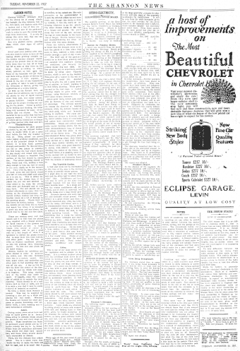 Issue page