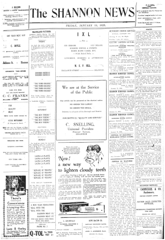Issue page