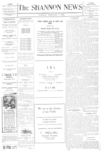 Issue page