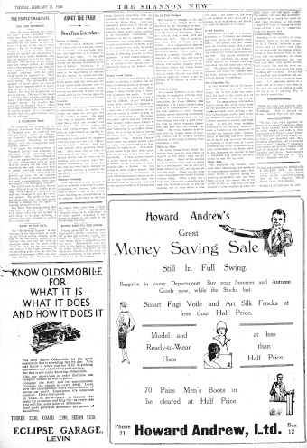 Issue page
