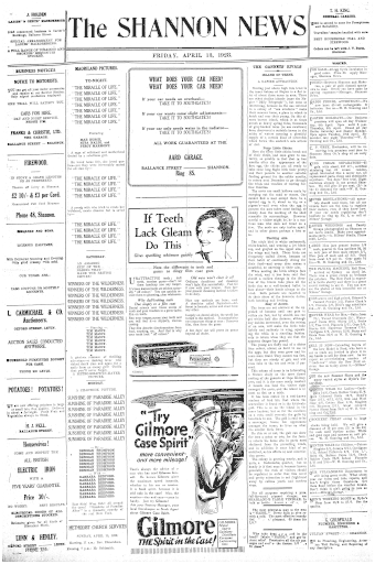 Issue page