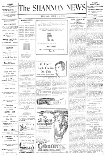 Issue page