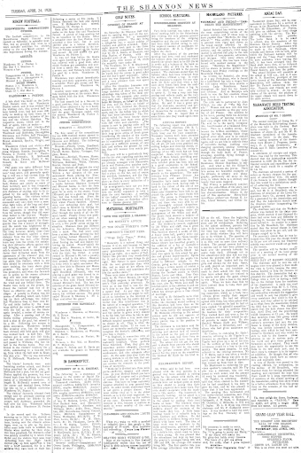 Issue page