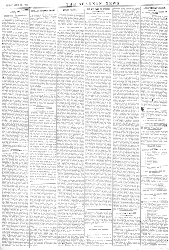 Issue page