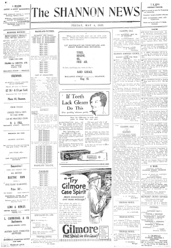 Issue page