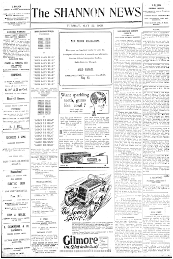 Issue page