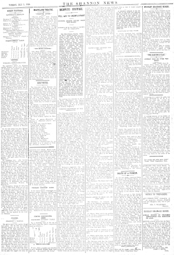 Issue page