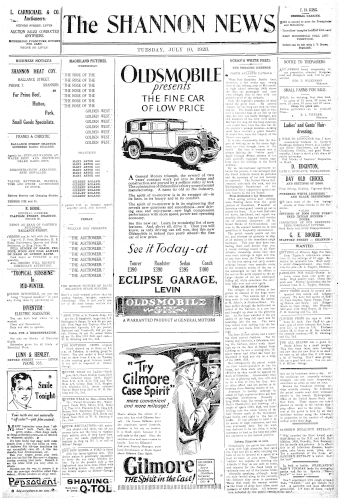 Issue page