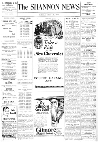 Issue page