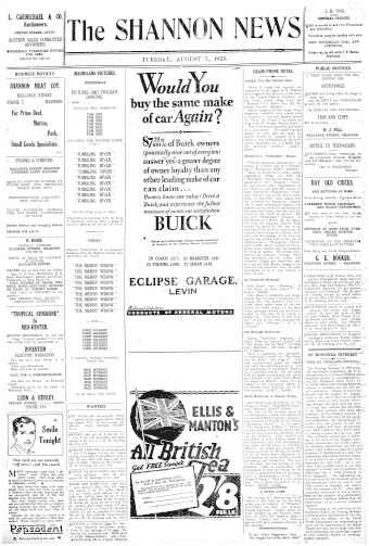 Issue page