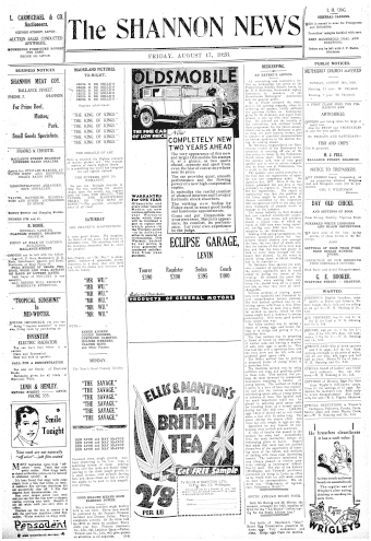 Issue page