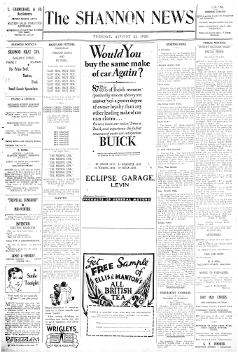 Issue page