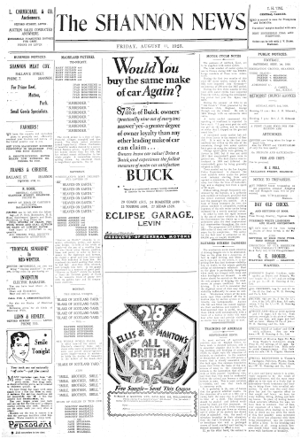 Issue page