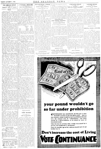 Issue page