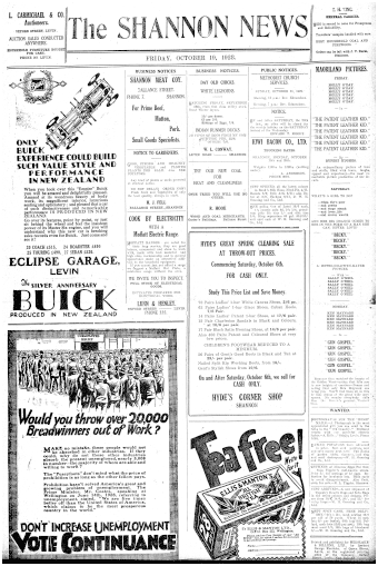 Issue page