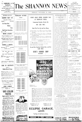 Issue page