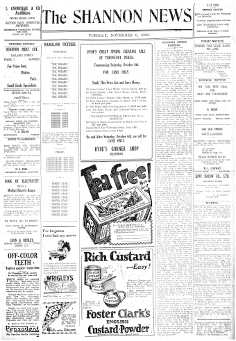 Issue page