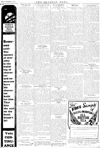 Issue page
