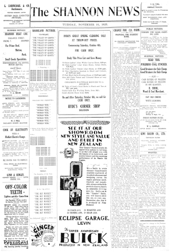 Issue page