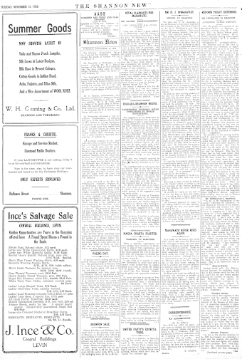 Issue page
