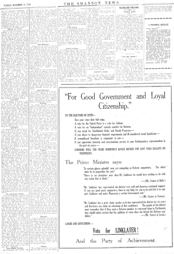 Issue page