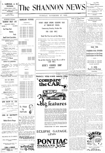 Issue page