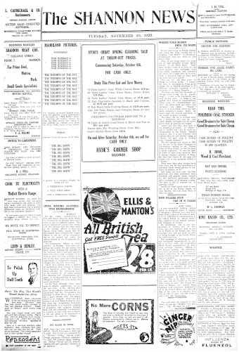 Issue page