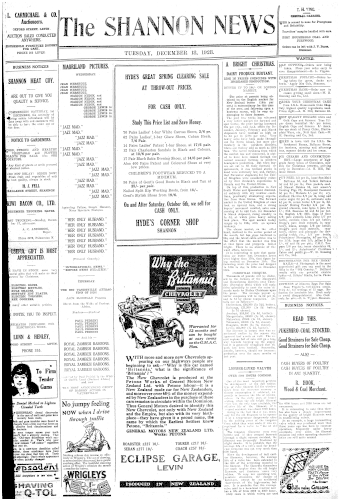Issue page